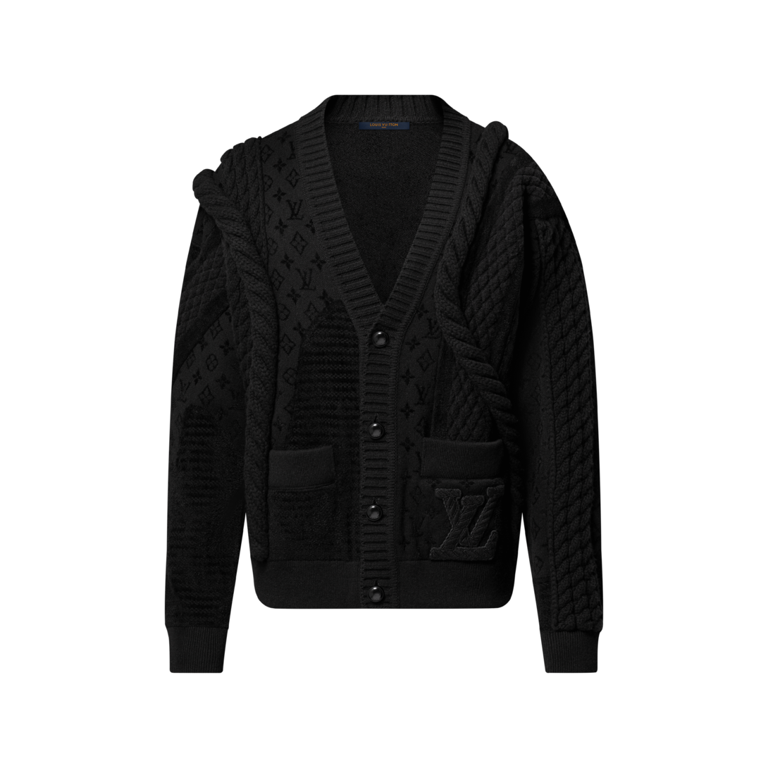 Chunky Wool-Blend Cable Cardigan - Ready-to-Wear | LOUIS VUITTON
